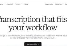 descript ai trancription