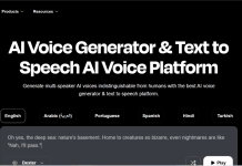 Play.ht ai voice generator