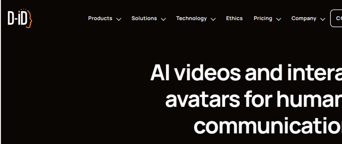 D-ID is an AI media platform