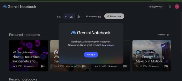 NotebookLM source-grounded AI research tool interface